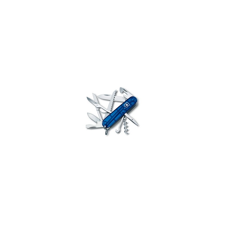 Victorinox - Offiziersmesser - Huntsman - Saphir - blau transparent
