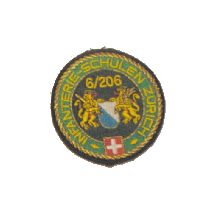 Badges - Infanterie-Schulen - Zürich - 6/206