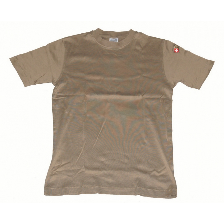 Schweizer Armee - T-Shirt olivfarbig "Suisse" - Gr. 48