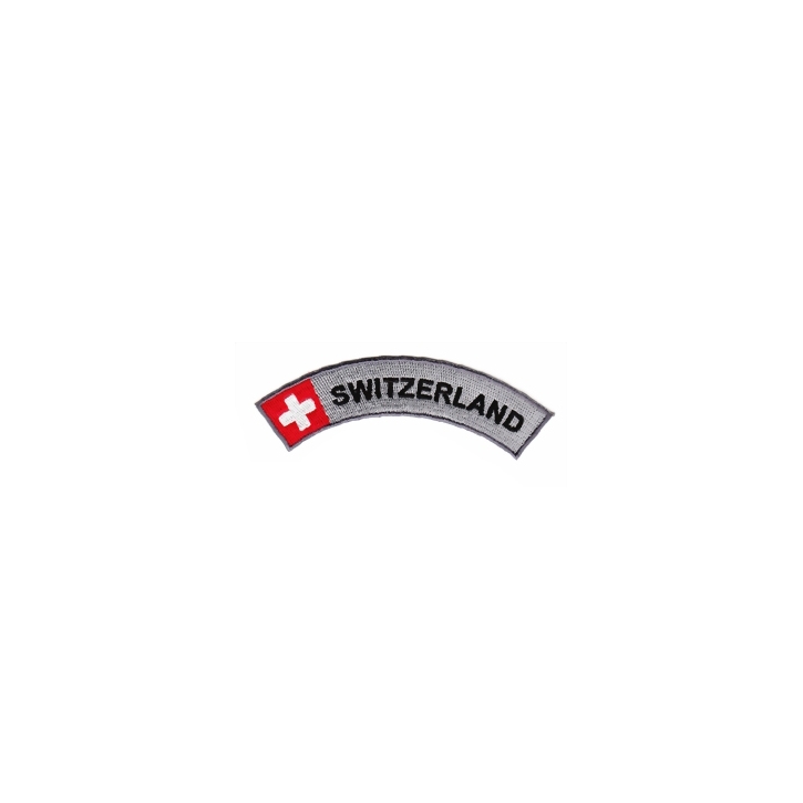 Switzerland - Aermelabzeichen - 110 mm - grau