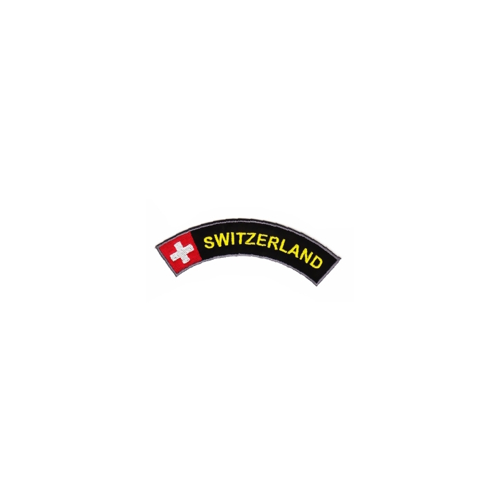 Switzerland - Aermelabzeichen - 110 mm - black