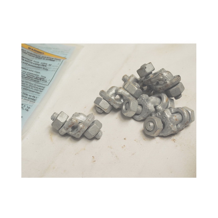 Metal Grip Clips - Crosby Fist Grip Clips - 1/4