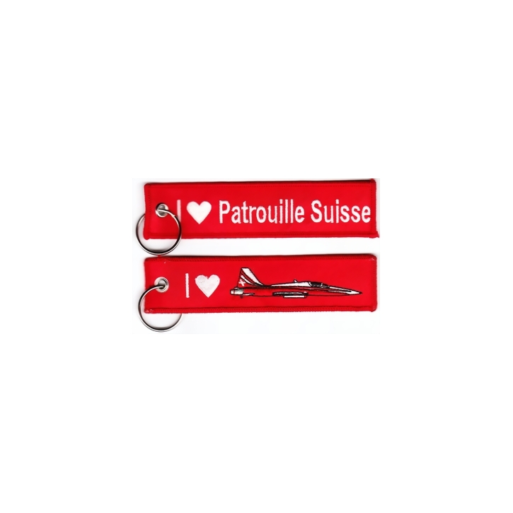 Schlüsselanhänger - I love Patrouille Suisse