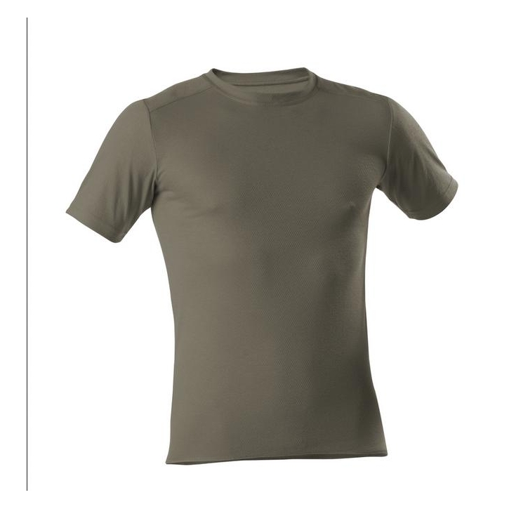 ComforTrust - Layer 1 - Man - T- Shirt 1/4 - oliv S
