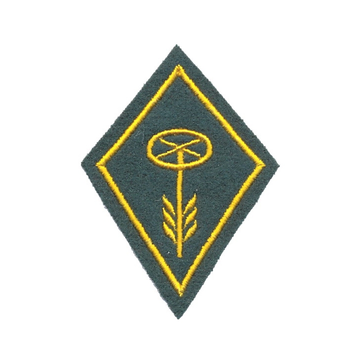 Kragenabzeichen Tenue A - Motorfahrer - Infanterie